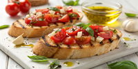 Bruschetta with Tomatoes