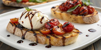 Burrata Bruschetta