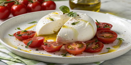 Burrata with Tomatoes