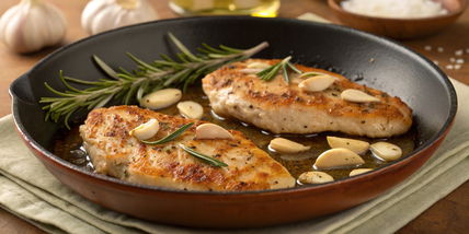 Chicken with Garlic and Rosemary