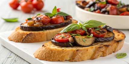 Eggplant Bruschetta