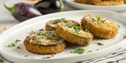 Eggplant Fritters