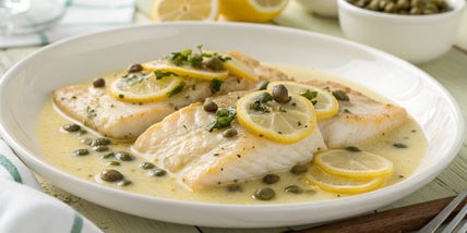 Fish with Capers and Lemon