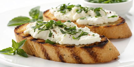 Goat Cheese Crostini