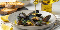 Grilled Mussels