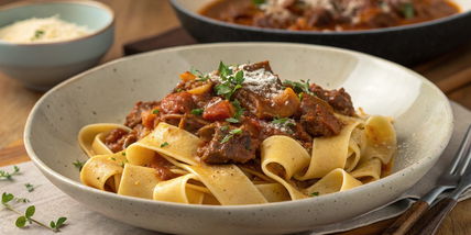 Lamb Ragu with Pappardelle