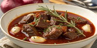 Lamb with Red Wine