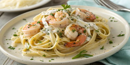 Linguine with Shrimp