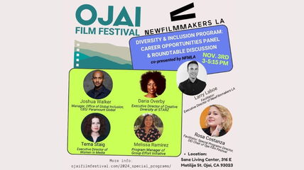 Ojai Film Festival Sets Diversity, Equity, and Inclusion Program with NFMLA and CineFemme