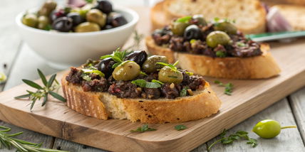 Olive Bruschetta