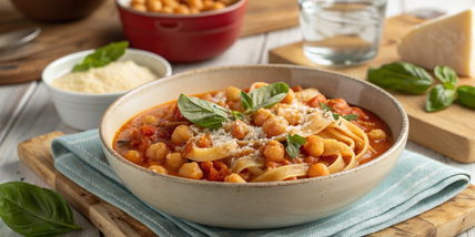 Pasta with Chickpeas