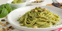 Pasta with Pistachio Pesto