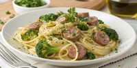 Pasta with Sausage and Broccoli