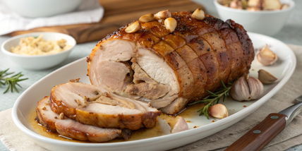 Pork Roast with Garlic