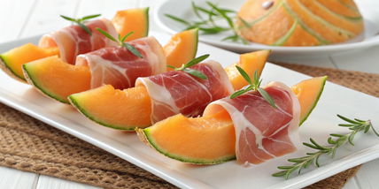 Prosciutto with Melon