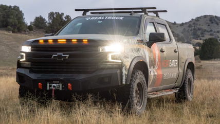 This RealTruck 2019 Chevrolet Silverado Is Being Auctioned To Help Military Families