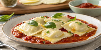 Ricotta-Filled Ravioli