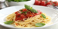 Spaghetti with Tomato Sauce