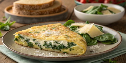 Spinach and Ricotta Frittata