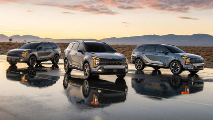 New Kia Sportage, EV6 and EV9 GT Unveiled At Los Angeles Auto Show