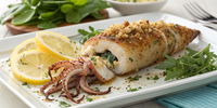 Stuffed Squid with Ricotta