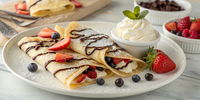 Sweet Ricotta Crepes