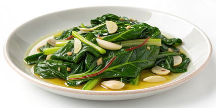 Swiss Chard with Garlic