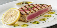 Tuna Steak with Lemon