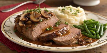 Veal Roast with Marsala